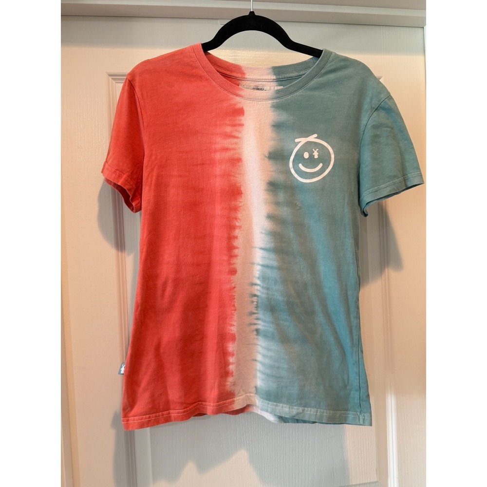 Dutch Bros Dutchwear Unisex Tie-Dye Short Sleeve Graphic T-Shirt Size M